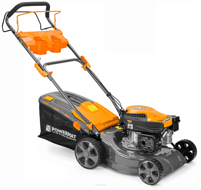 Kosiarka spalinowa Powermat PM-KSS-5S o mocy 5 KM Jaka kosiarka spalinowa? Model PM-KSS-5S Powermat