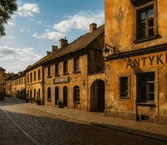 Kazimierz Kraków z widokiem na ulicę Szeroką
