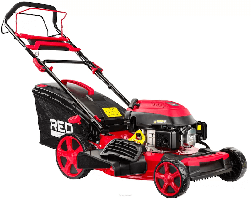 Kosiarka spalinowa – ranking na bazie modelu Red Technic RTKSS0096 Kosiarka do trawy z mocą 7 KM i funkcją mulczowania Powermat