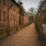 Zwiedzanie Auschwitz Birkenau z widokiem na baraki więzienne