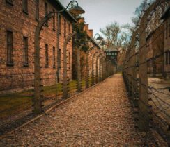 Zwiedzanie Auschwitz Birkenau z widokiem na baraki więzienne