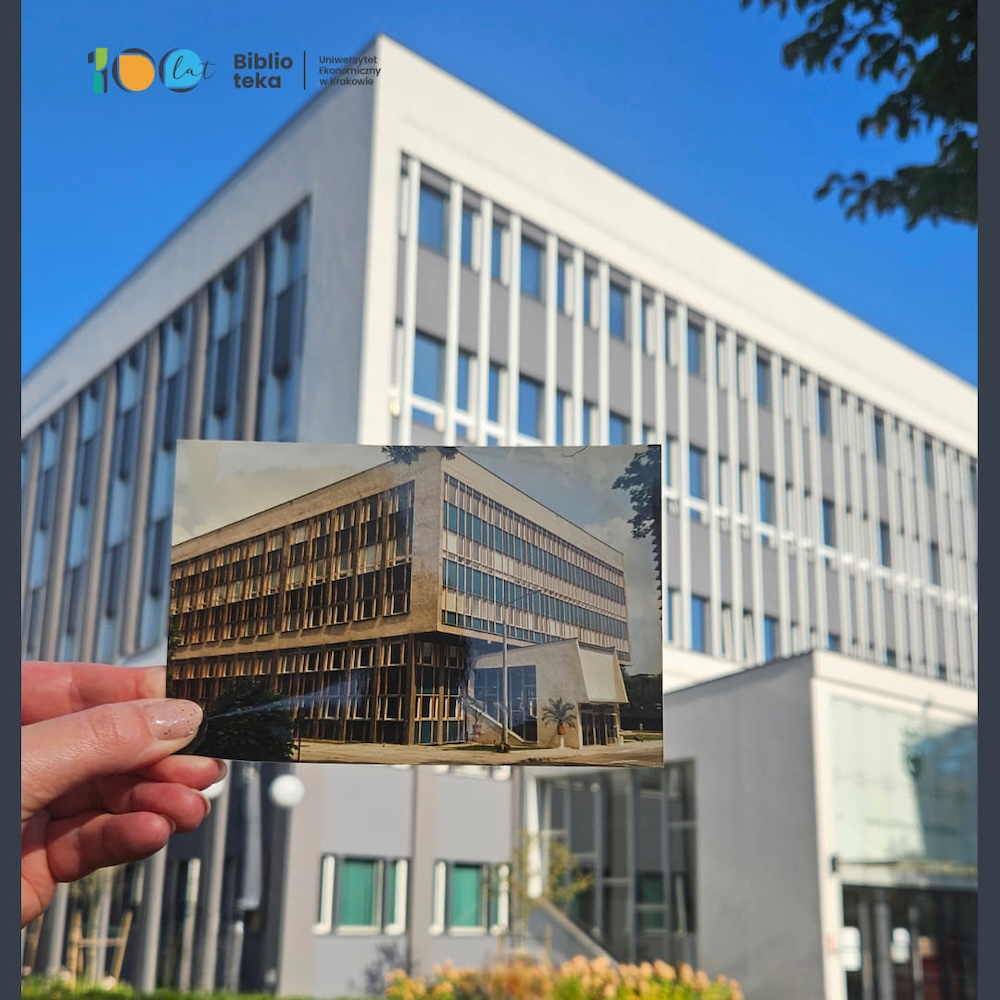 biblioteki Kraków - budynek uniwersytetu ekonomicznego biblioteki Kraków - gmach UEK