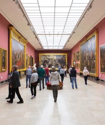 galeria obrazów w Sukiennicach 