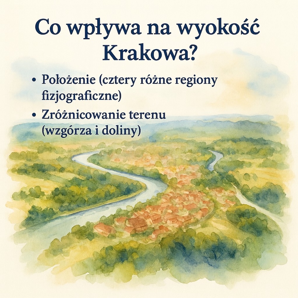 wpływ czynników na wysokość krakowa czynniki wpływające na wysokość krakowa