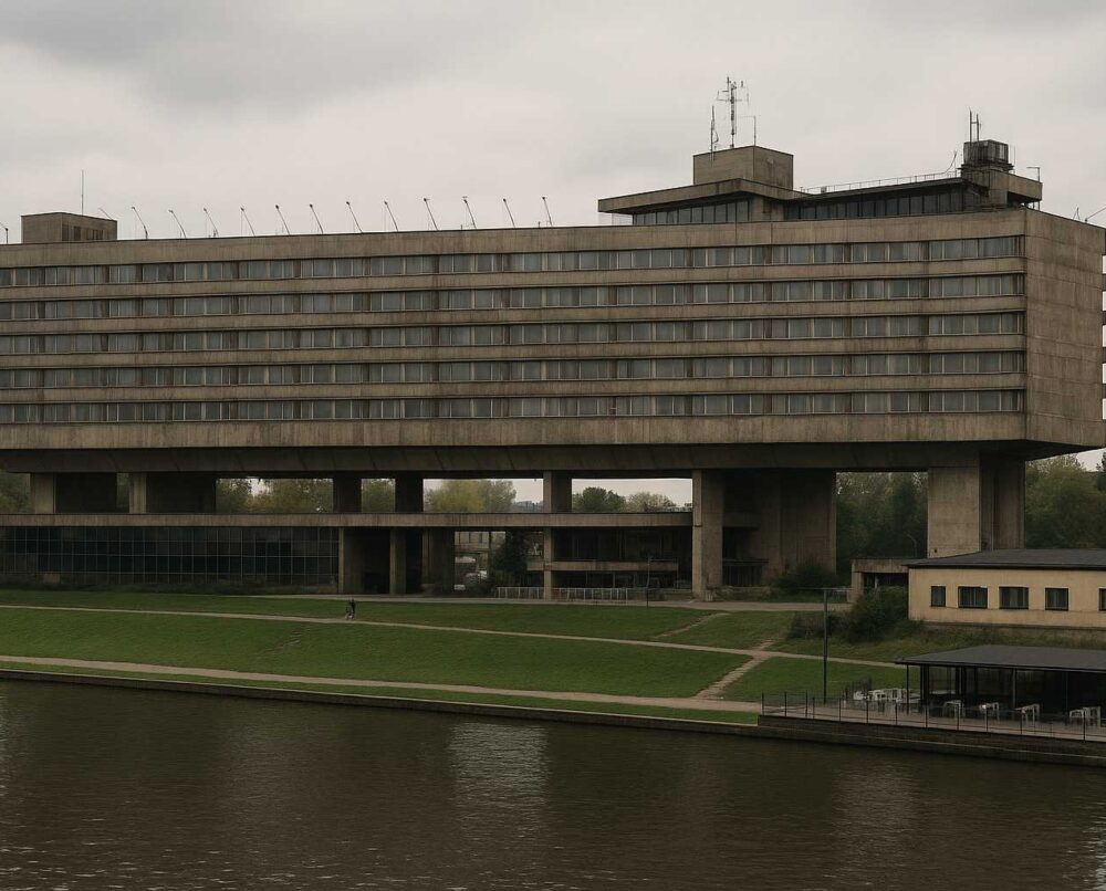 Hotel Forum Kraków - budynek nad Wisłą
