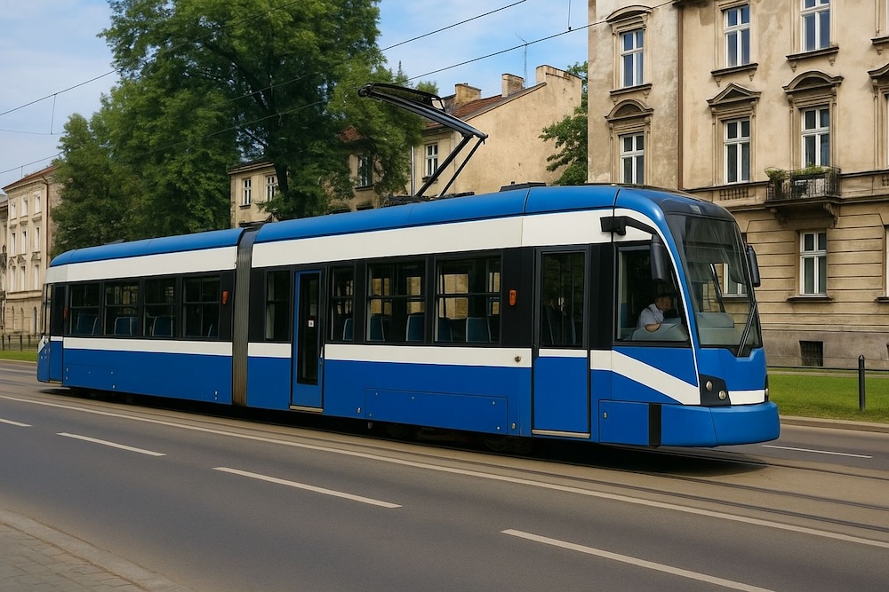mpk tramwaj w Krakowie 