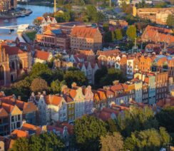 Gdańsk z lotu ptaka