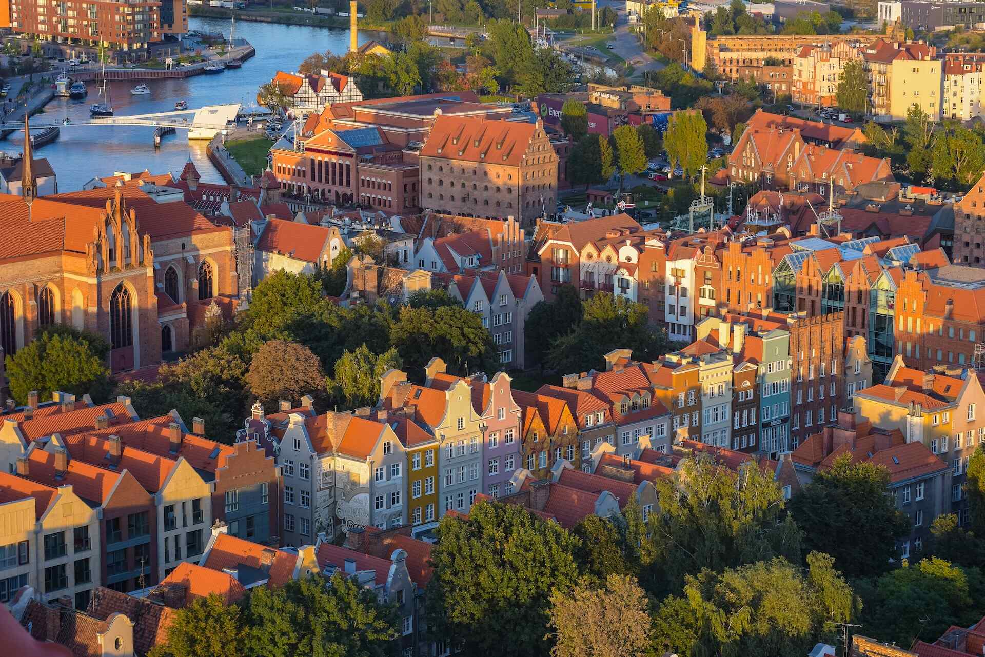 Gdańsk z lotu ptaka