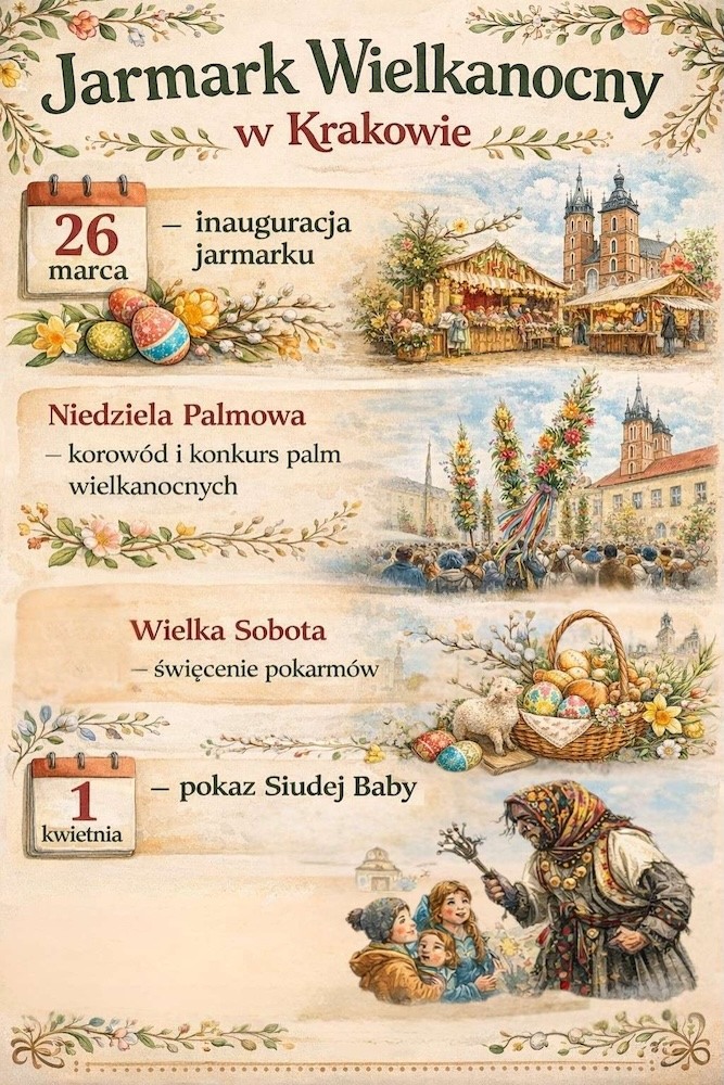 jarmark wielkanocny kraków - wydarzenia 