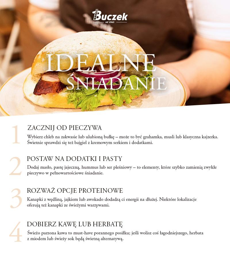 idealne śniadanie w Buczku 