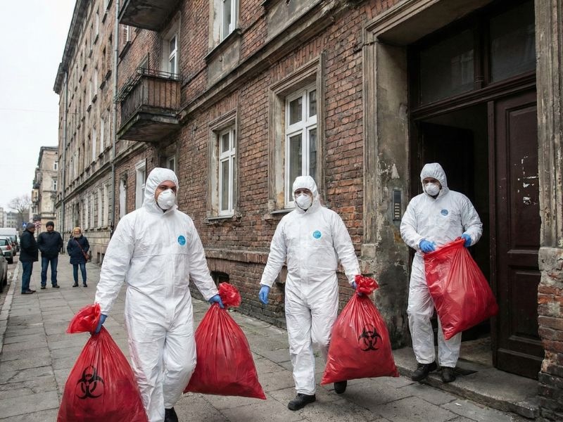 specjalne sprzątanie po śmierci lokatora specjalistyczne sprzątanie po zgonach