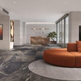 The View EKOPARK – wizualizacja lobby Nowoczesne lobby inwestycji The View EKOPARK